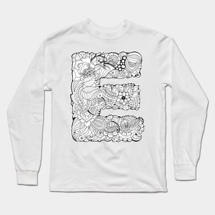 Capital letter E Long Sleeve T-Shirt